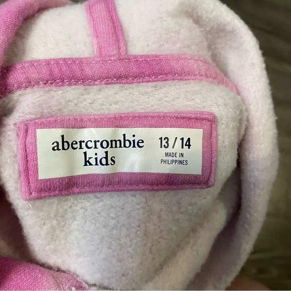 Abercrombie & Fitch hoodie Pink Tie-Dye pullover - Picture 4 of 9
